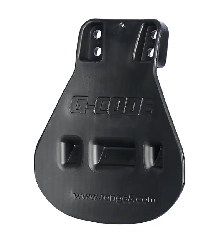 Black G-Code Paddle holster with raised sections for first responders and firefighters