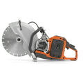 Gas-powered concrete cutting saw with circular diamond blade for Husqvarna K 1 PACE Rescue Power Cutter