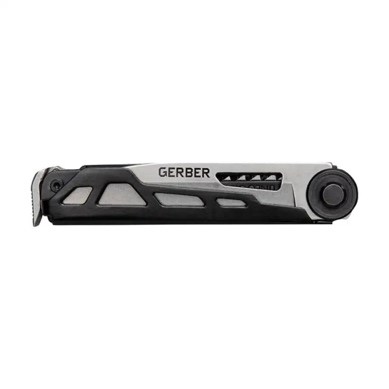 Gerber Gear 1064409 Armbar Trade multitool with black and silver handle, limited lifetime warranty