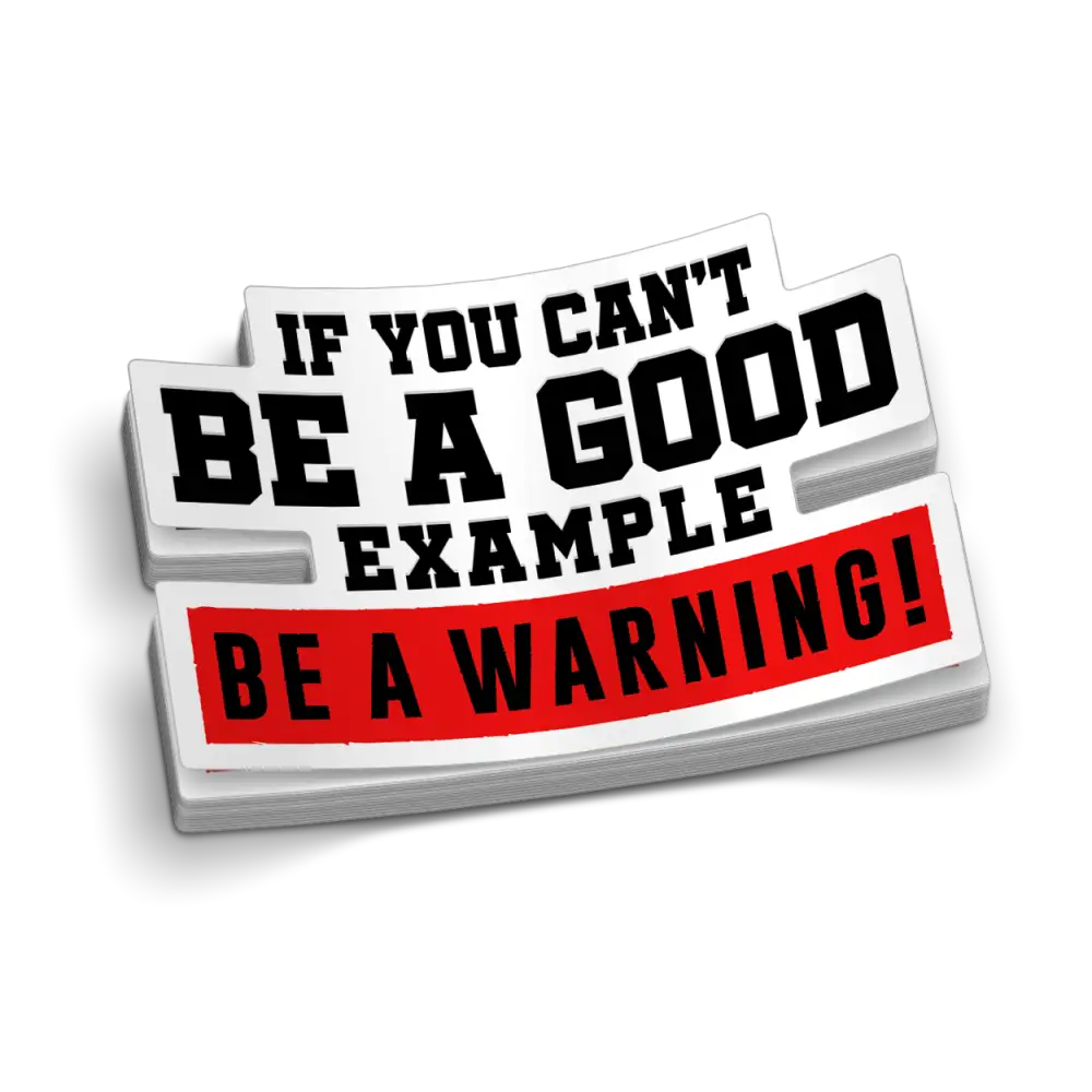 Good Example - Hard Hat Decal - Decal