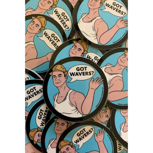 Chief Miller Got Wavers Sticker Apparel