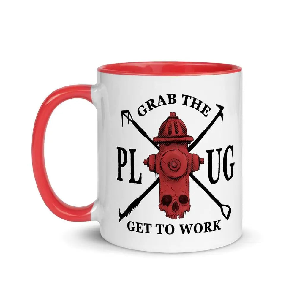 Grab the plug Mug with Color Inside - Chief Miller Apparel