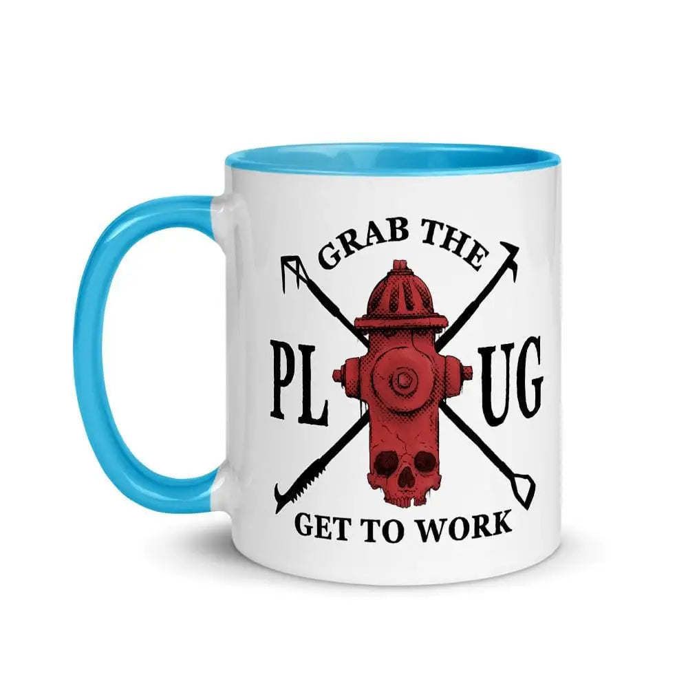 Grab the plug Mug with Color Inside - Chief Miller Apparel