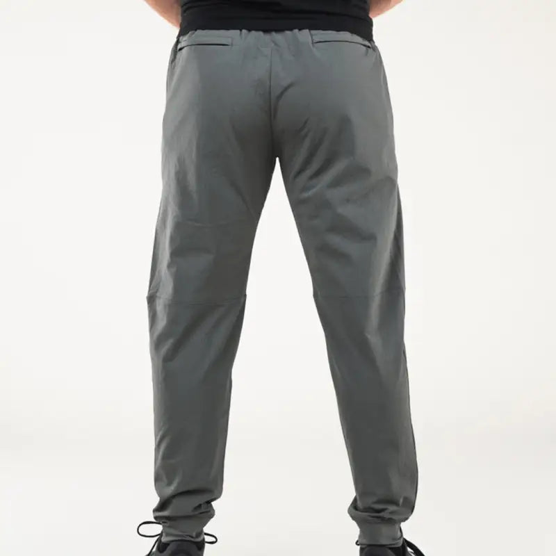Gray athletic pants Carrier Traveler Joggers with concealed carry and carrier retention waistband