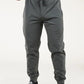 Gray Carrier Traveler Joggers with concealed carry gun in waistband for effortless style