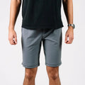 Gray athletic carrier shorts for concealed carry from Arrowhead Tactical Apparel