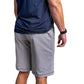 Gray Carrier Shorts - Chalk Grey 11 inches with patented carrier retention design