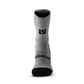 Gray MudGear Ruck Sock with black accents for die-hard ruckers and natural odor control