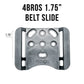 Gray belt slide for Glock 19 OWB Holster with magazine pouch and IWB magazine compatibility