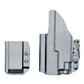 Gray inside waistband FN Reflex XL TLR-7 Sub holster with magazine carrier by Four Brothers