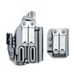 Gray gun holster with magazine carrier for Sig P365-XMACRO and Streamlight TLR-7