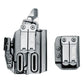 Gray gun holster and magazine carrier for Hellcat Pro with Streamlight TLR-7 from Four Brothers