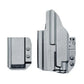 Gray gun holster and magazine carrier for Sig P365-XMACRO with Streamlight TLR-7