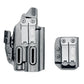 Gray gun holster and magazine carrier for Sig P365-FUSE with Streamlight TLR-7 from Four Brothers
