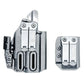 Gray gun holster and magazine carrier for FN Reflex XL TLR-7 inside waistband four brothers holsters
