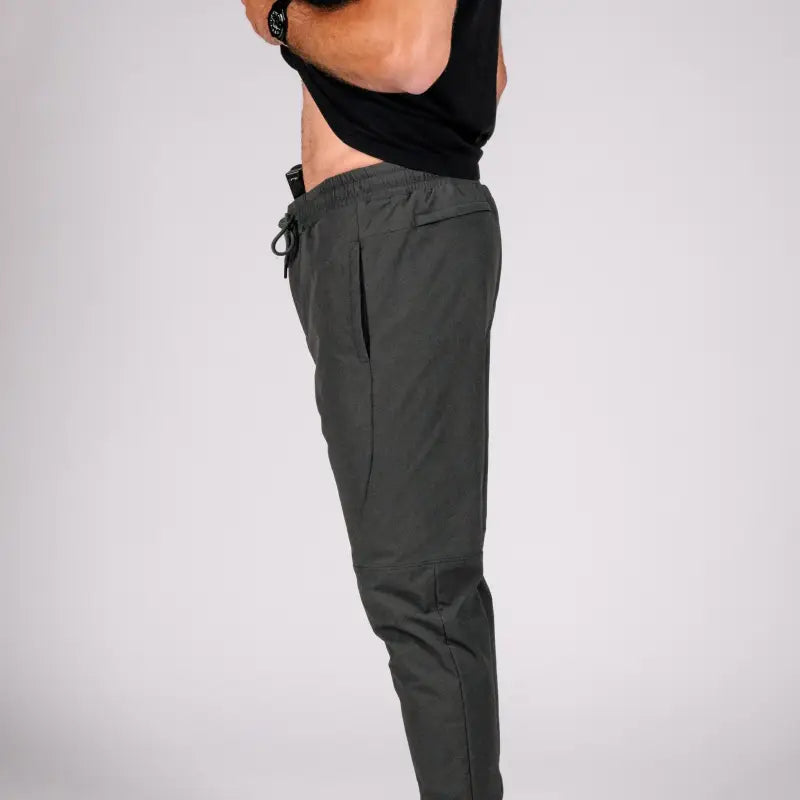 Gray Carrier Traveler Joggers with Concealed Carry and Carrier Retention Waistband