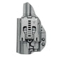 Gray Kydex P365-FUSE holster with adjustable belt clip for Sig Sauer TLR-7 light mounted