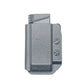 Gray magazine holster with magazine retention device for FN Reflex OWB by Four Brothers Holsters