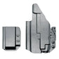 Gray molded inside waistband gun holster with magazine carrier for Springfield Hellcat Pro
