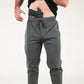 Gray Carrier Traveler Joggers with concealed carry and carrier retention waistband for comfort