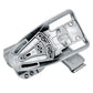 Gray pistol holster for Glock 43X and 48 MOS with light mounted, ideal for first responders