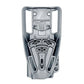Gray plastic holster mount for Glock 19 with Nightstick TCM-10 and TCM-15 weapon lights