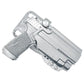 Gray Sig Sauer P365-FUSE pistol with Streamlight TLR-7 in Four Brothers Holsters holster