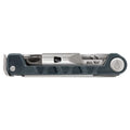 Gray and silver Gerber Gear Armbar Drive multi-tool with pry bar and bottle opener