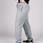 Gray Carrier Sweatpants Mk.II in Carbon Grey with patented carrier retention waistband