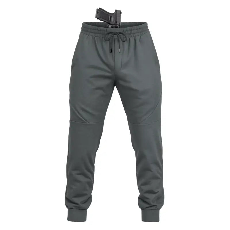 Gray Carrier Traveler Joggers with concealed carry and carrier retention waistband