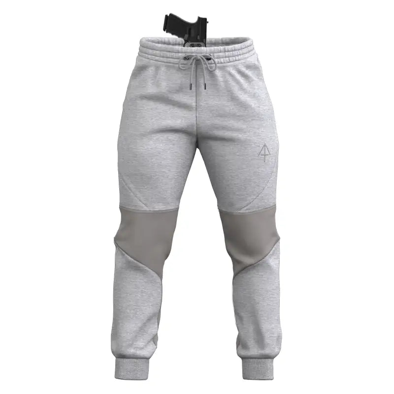 Gray Carrier Joggers Mk.II with concealed carry and retention belt for secure carrier retention