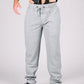 Gray Carrier Sweatpants Mk.II with patented carrier retention waistband and functional zipper fly