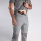 Gray Carrier Joggers Mk.II with knee patches, ideal for concealed carry and carrier retention