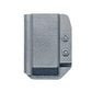 Gray textured belt clip for Shield Arms S15 IWB Magazine Pouch by Four Brothers Holsters