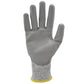 Gray work glove illustrating Cut-Resistant Safety Work Gloves with Polyurethane Dipped Palms