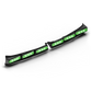 Green LED light bar on Feniex Quantum 2.0 Spoiler Mount for First Responders