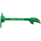 Green pry bar tool with engraved handle for Halligan Bottle Opener, perfect groomsmen gifts