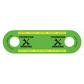 Green safety tag for Technician DoorJamm featuring crossed wrench and screwdriver icons