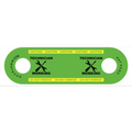 Green safety tag for Technician DoorJamm featuring crossed wrench and screwdriver icons