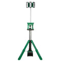 Green tripod work light stand with adjustable height for Metabo HPT UB18DGQ4M LED site light