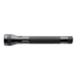 Black metal flashlight with textured grip from Guardsman 3000 Lumen Patrol Flashlight