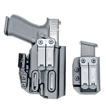 Glock 43X & 48 MOS TLR-7 Sub IWB RH Holster with Magazine Carrier from Four Brothers Holsters