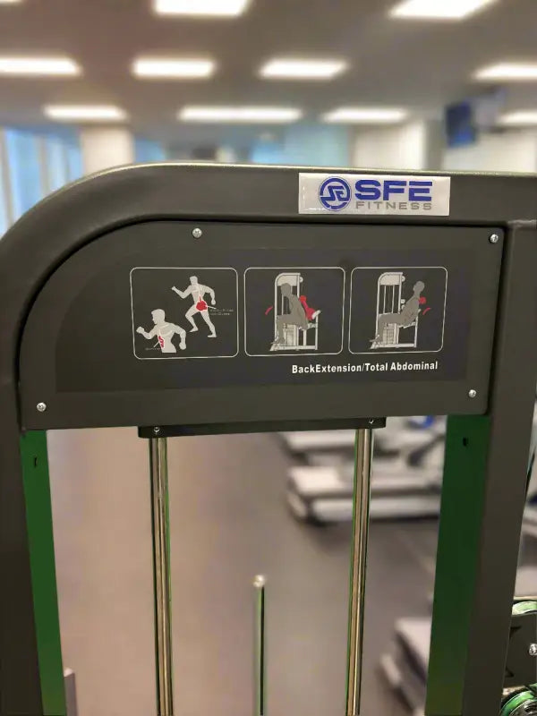 Gym equipment with exercise diagrams for First Responders Firefighter and Police training