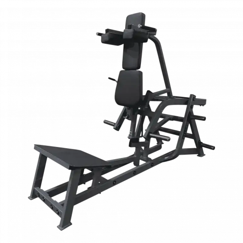 SFE Plate Loaded V-Squat Rack showcasing versatile gym squat machine for strength training