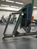 SFE Selectorized Horizontal Leg Press with 250lb weight stacks for effective leg workouts