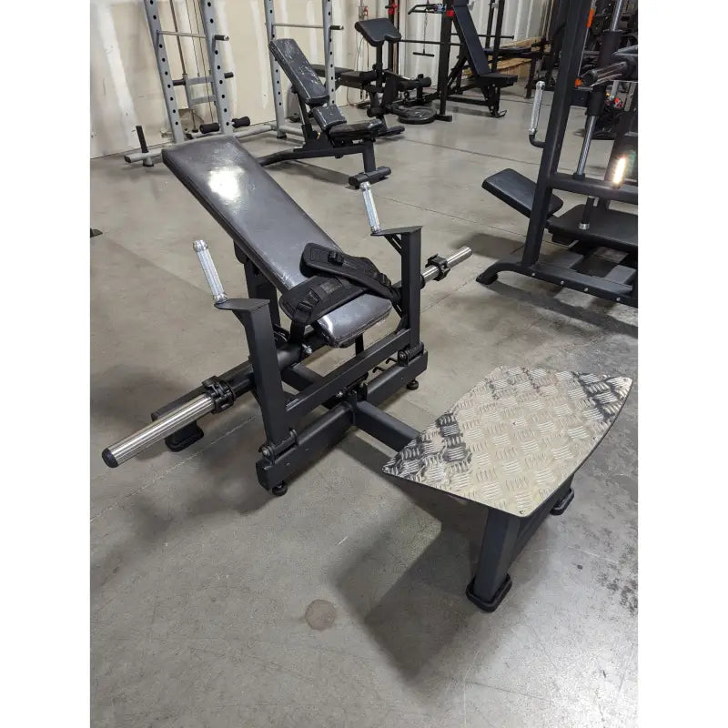 SFE Commercial Plate Loaded Hip Thrust Glute Machine for effective glute exercises