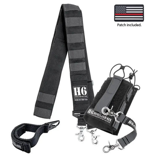 Chief Miller H6 FRONTLINE RADIO STRAP KIT - IRON SERIES Apparel