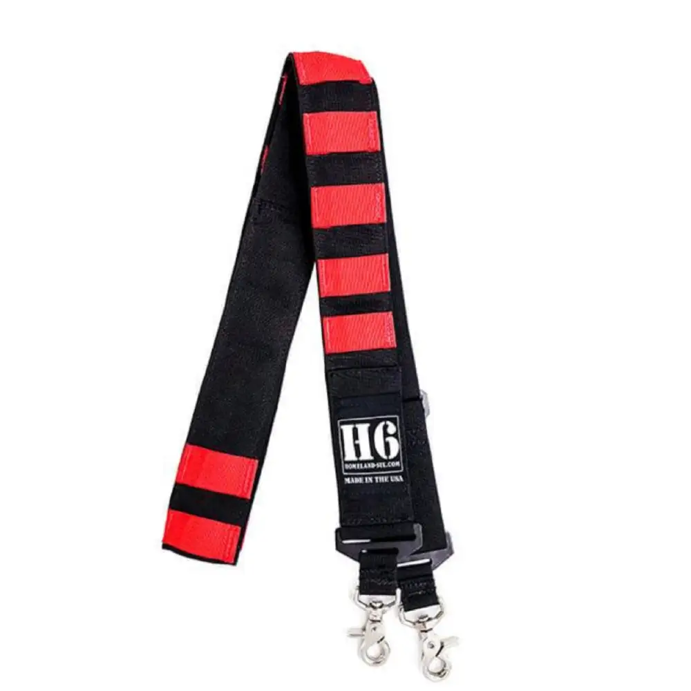 H6 INFERNO RADIO STRAP W/ RED TABS - Chief Miller Apparel