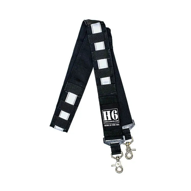 H6 Radio Strap w/ 3M Silver Reflective* - Chief Miller Apparel