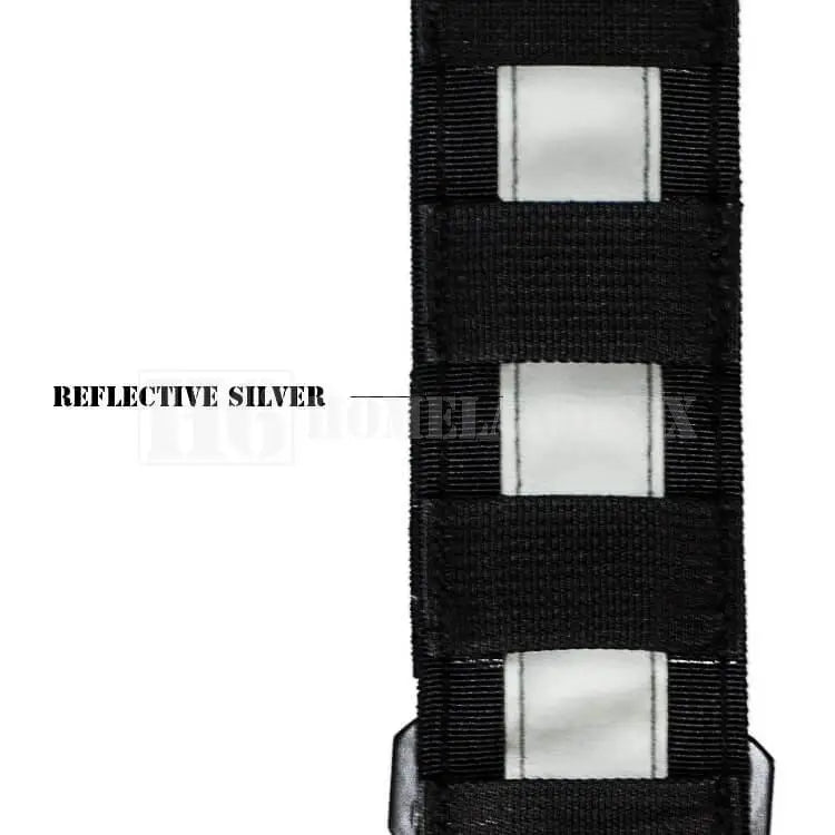 H6 Radio Strap w/ 3M Silver Reflective* - Chief Miller Apparel